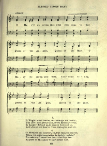 Bring Flowers of the Rarest - Mother of Mercy Catholic Hymns