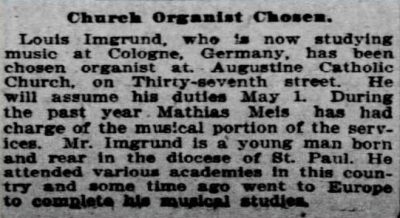 The Pittsburgh Press - March 24, 1902 
Courtesy of Lawerenceville Historical Society