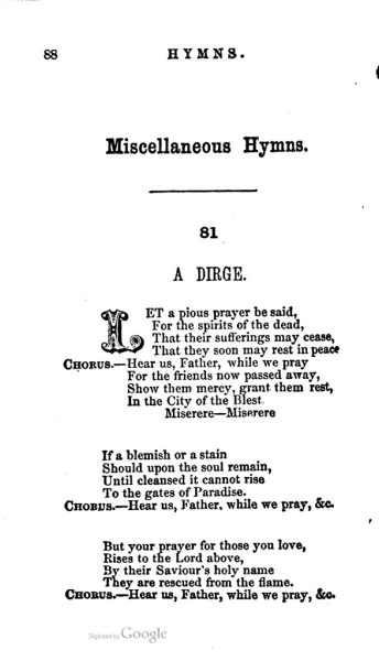Cantica Sacra, 1865