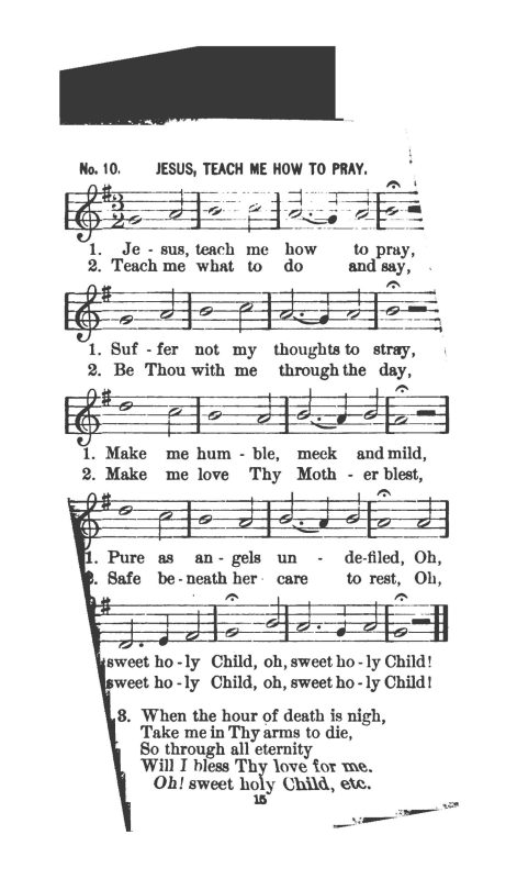 Laudate Pueri, 1886