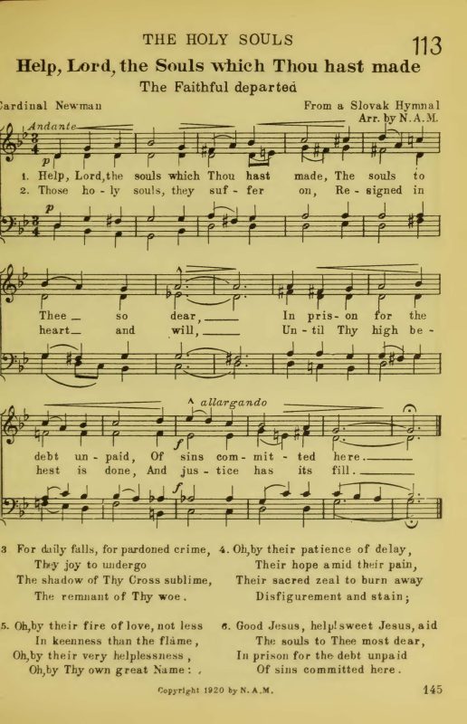 The St. Gregory Hymnal - Arranged by Nicola Montoni