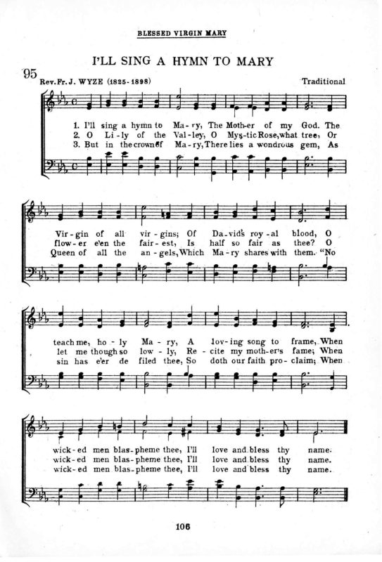 The Standard Catholic Hymnal, 1921