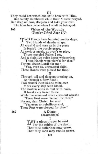 Selected Hymns, 1930