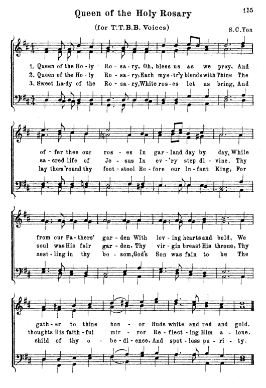Holy Name Hymnal, 1947