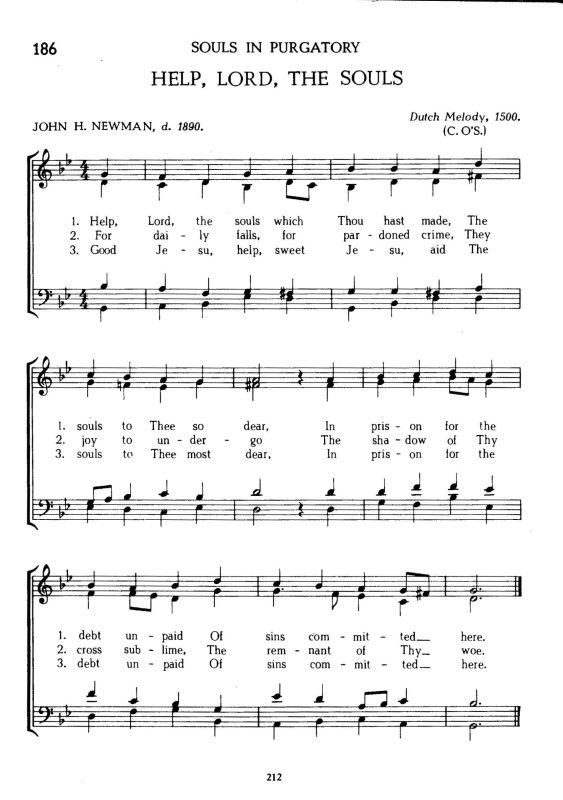 The New Saint Basil Hymnal - Melody arranged by Cornelius O'Sullivan