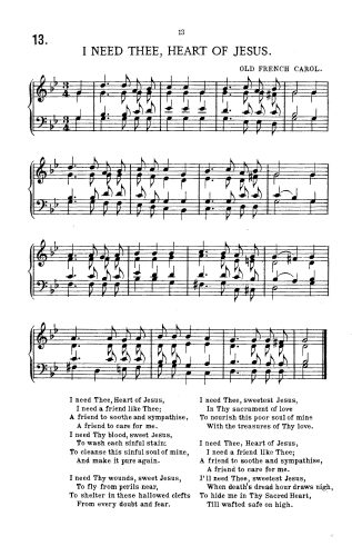 St. Cecilia Hymn Book, 1911